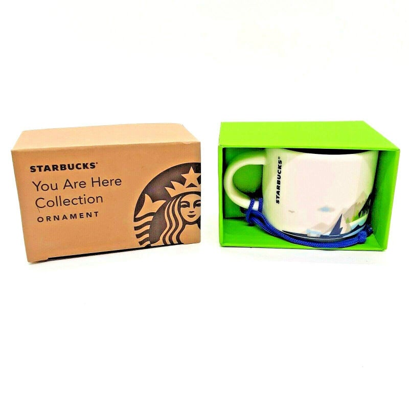 Starbucks Alaska You Are Here Ornament Rare 2oz Cup - Image 2